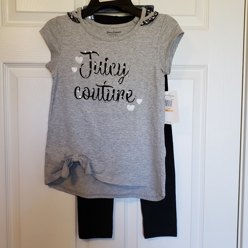 Girls Juicy Couture outfit sz 7